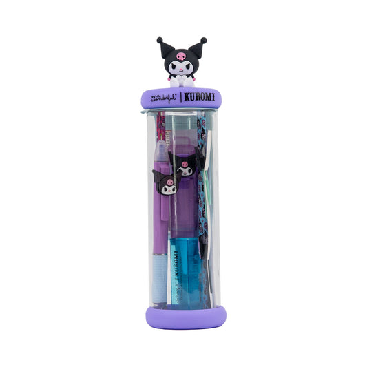 Set da scrittura con charm Kuromi – astuccio rigido