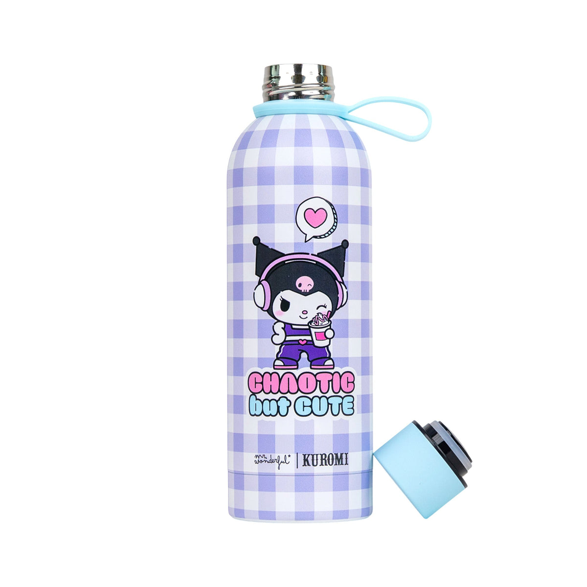 Borraccia termica Kuromi – Chaotic but cute