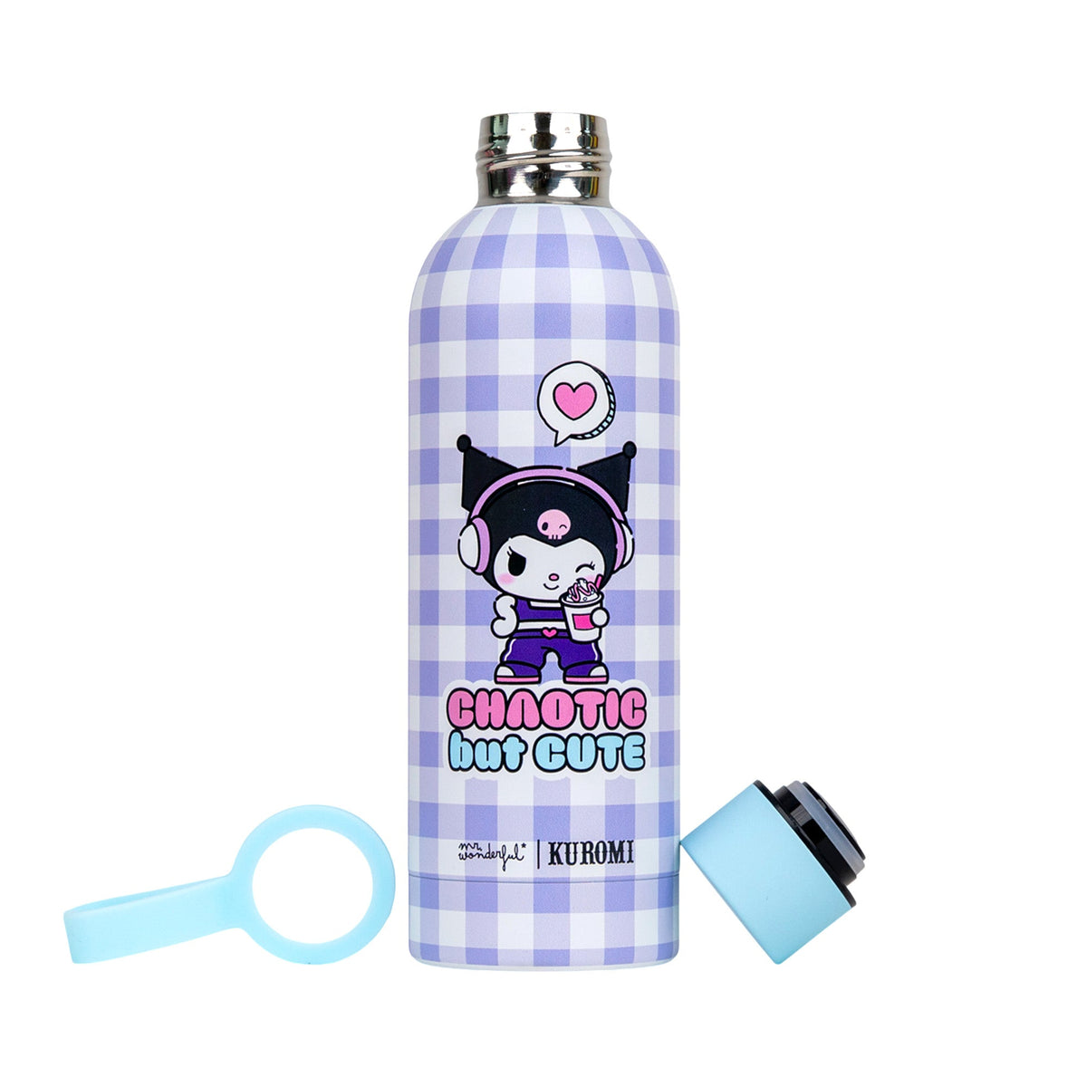 Borraccia termica Kuromi – Chaotic but cute
