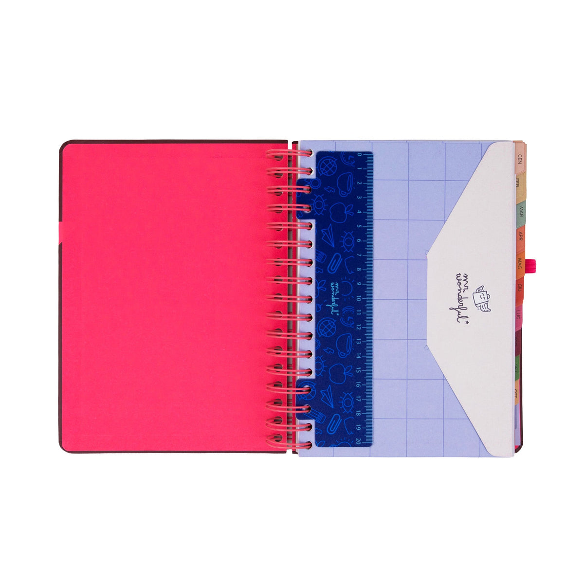 Agenda Giornaliera 2027 Mr. Wonderful – Full aesthetic