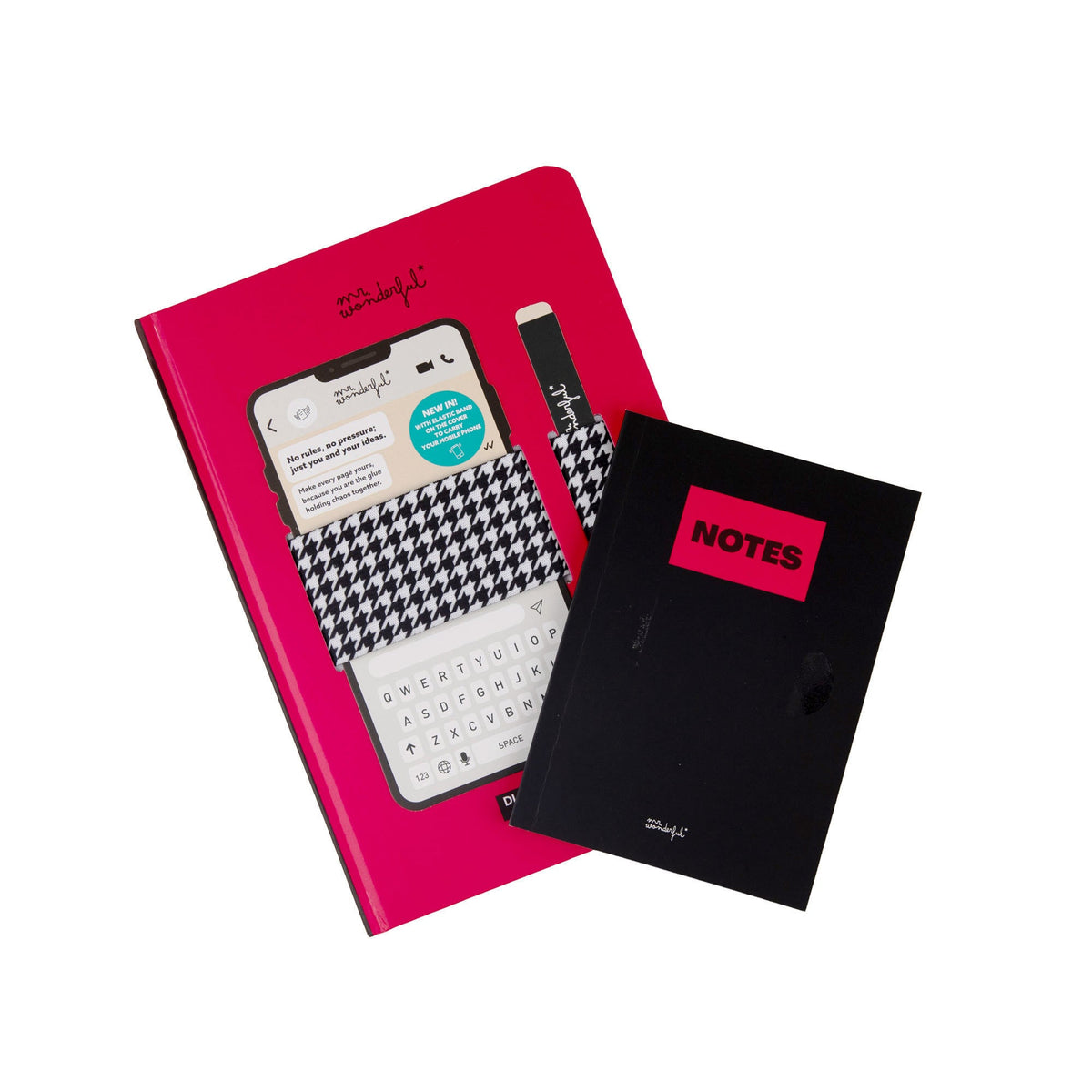 Agenda Settimanale 2027 Mr. Wonderful con supporto per smartphone – C'est la vie