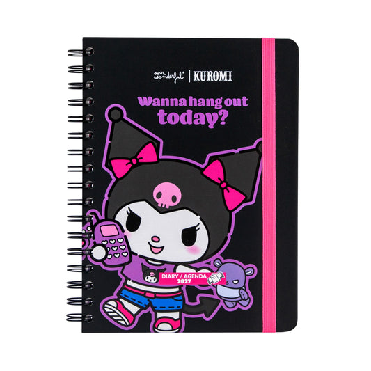 Agenda Settimanale 2027 Kuromi – Wanna hang out today?